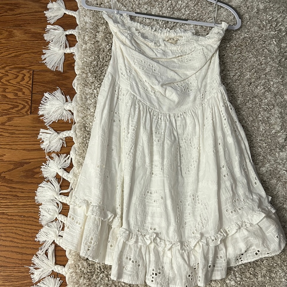 White anthropology dress